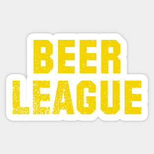 Beer League Sticker